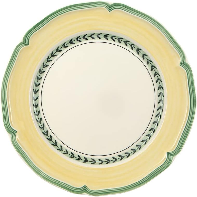 Villeroy & Boch - French Garden Fleurence Food Plate, round Plate in Premium Porcelain with Summery Fruit Motifs, Country Style, 26 Cm