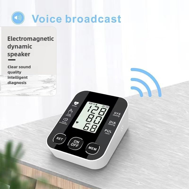 Blood Pressure Monitors, CE Certified Approved UK, Standard Blood Pressure Monitor Upper Arm Blood Pressure Machine for Home Use, Upper Arm Large Cuff(Blood Pressure Machine) image number 2