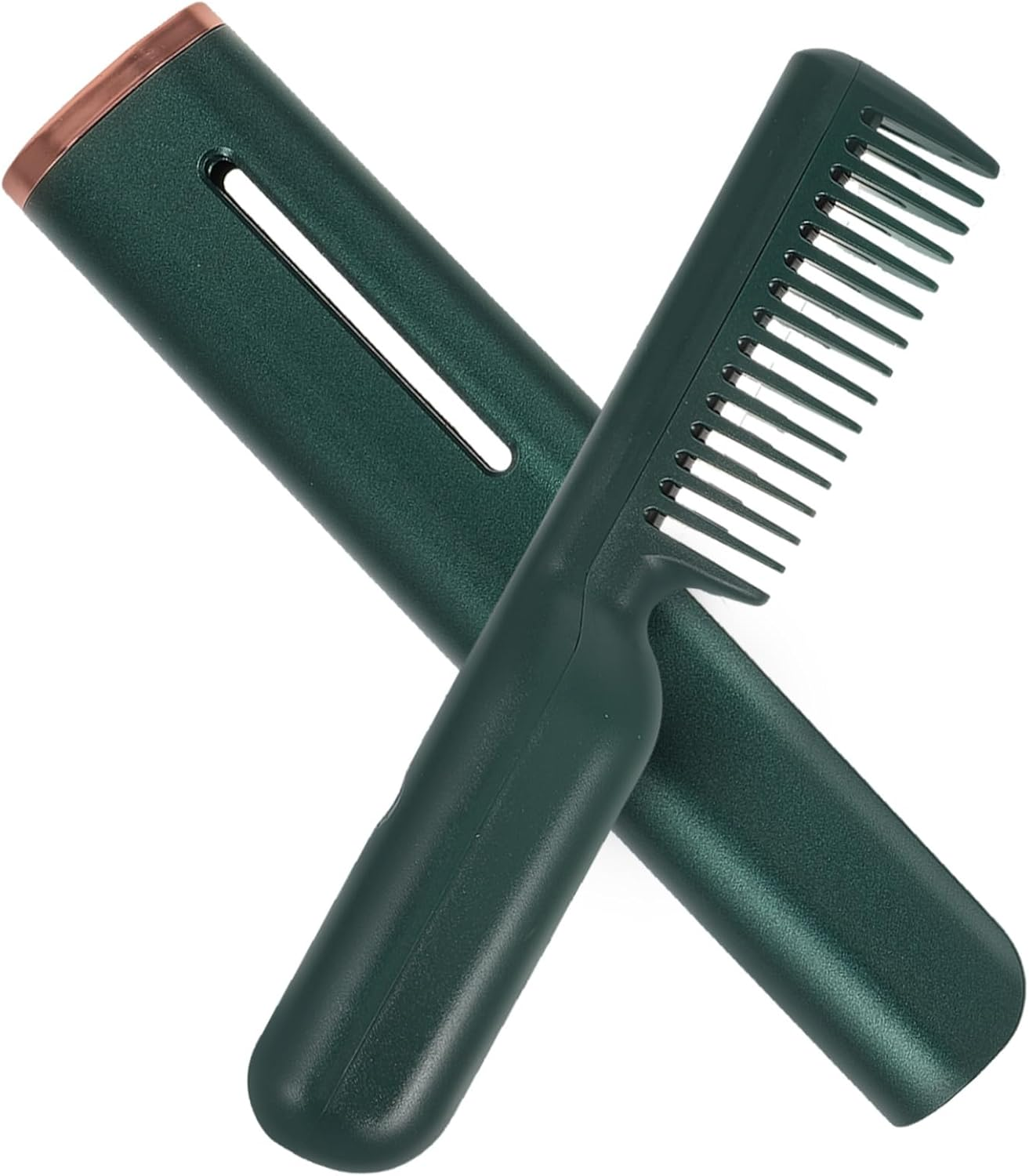 KAILIKETIY Portable Hair Comb Straightening Brush Electric Heating Comb for Wet Dry Use Compact Lightweight Hair Straightener for Travel Effortless Styling Quick Heat image number 2