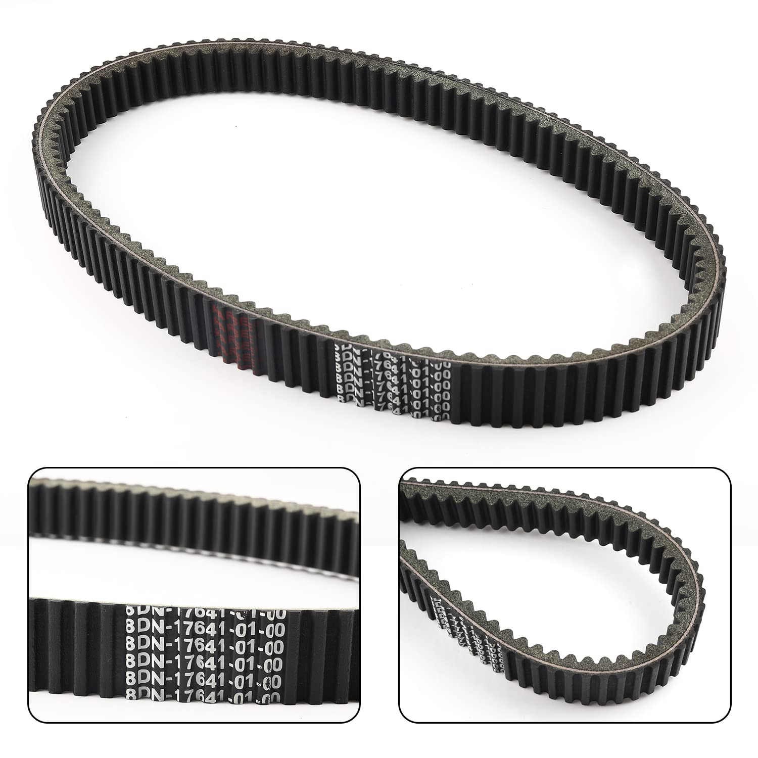 KARSEE Drive Belt Replacement for Yamaha Snowmobile 08-14 8DN-17641-01-00 image number 1