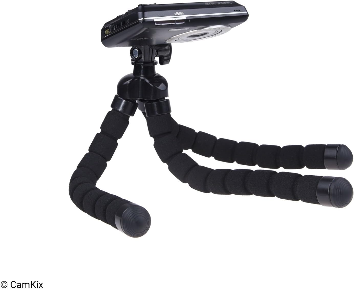 Flexible Cell Phone Tripod and Bluetooth Remote Control Camera Shutter - for Iphone, Samsung Galaxy and Many More - Octopus Style Mount - Universal Phone Holder - Solution for Smartphone Photography image number 1