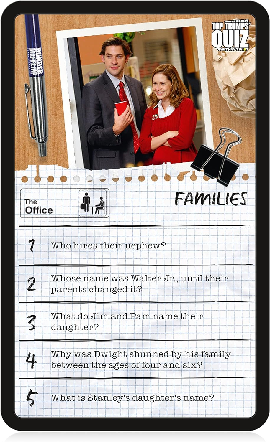 The Office - Top Trumps Quiz - 500 Questions - Humor image number 1