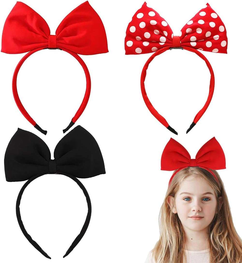 Bow Headband, Big Bow Hair Bands, Fashion Stretch Headpiece, Bow Headband Headpiece for Women and Girls, for Women and Women, Cute Hair Accessories image number 5