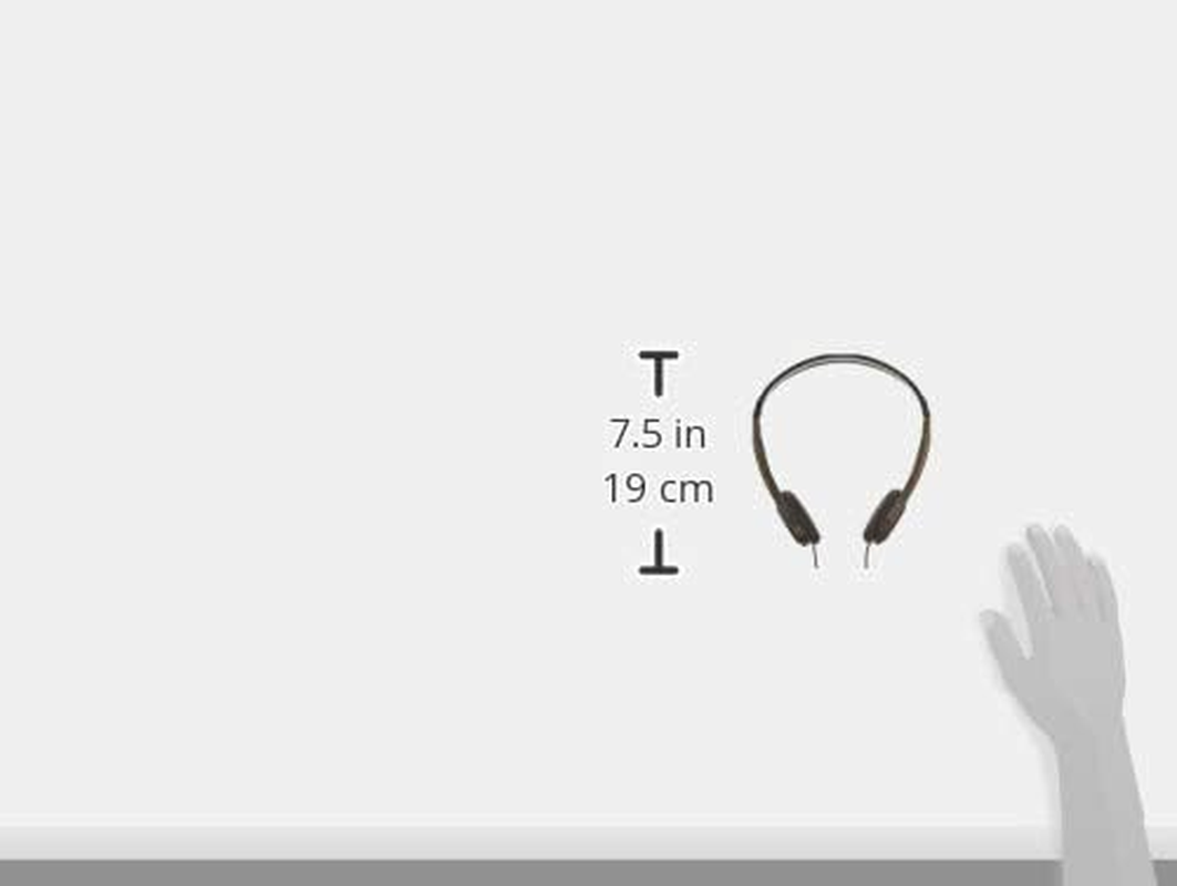 ELPA RD-NA12 Light over Headphones, Wired Headphones, 20-20, 000 Hz, Approx. 4.7 Ft (1.2 M)