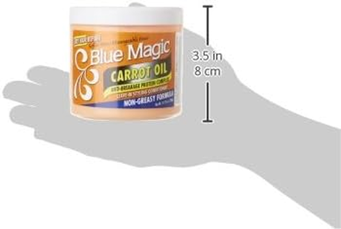 Blue Magic Carrot Oil Leave in Styling Conditioner, 13.75 Ounce image number 2
