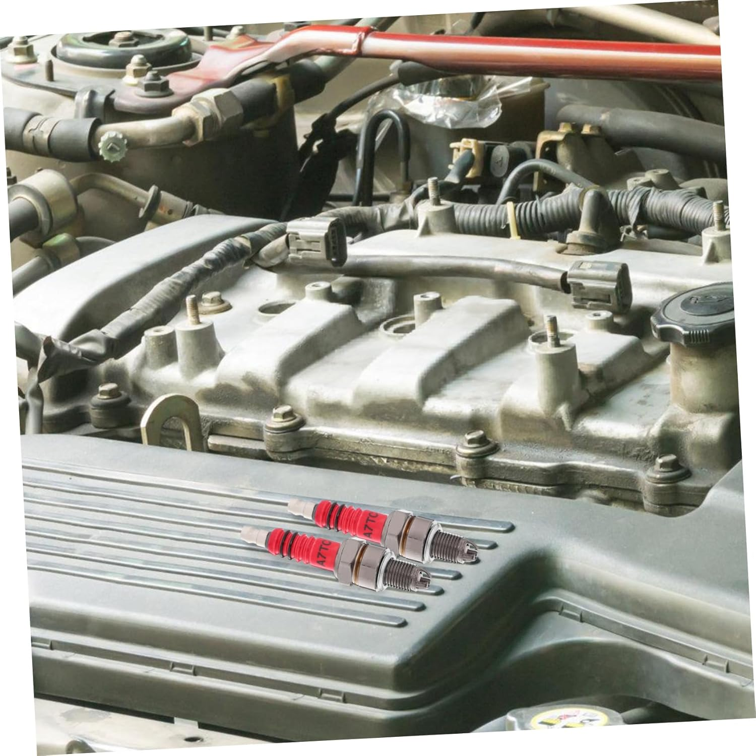 SUPVOX 4Pcs Plug Three-Pole Nozzle for Scooter Ignition System Replacement Part image number 1