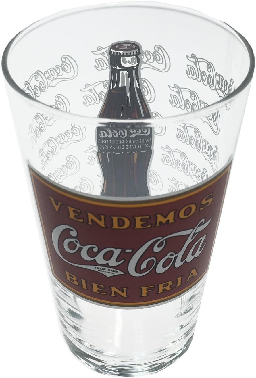 ADERIA 6434 Tumbler Glass, Coca-Cola Legacy B, 10.0 Fl Oz (305 Ml), Made in Japan, Comes in a Cosmetic Box, Cup, Stylish, Gift, Women'S, Mother'S Day, Dishes, Father'S Day, Couples, Housewarming, - Design B image number 3