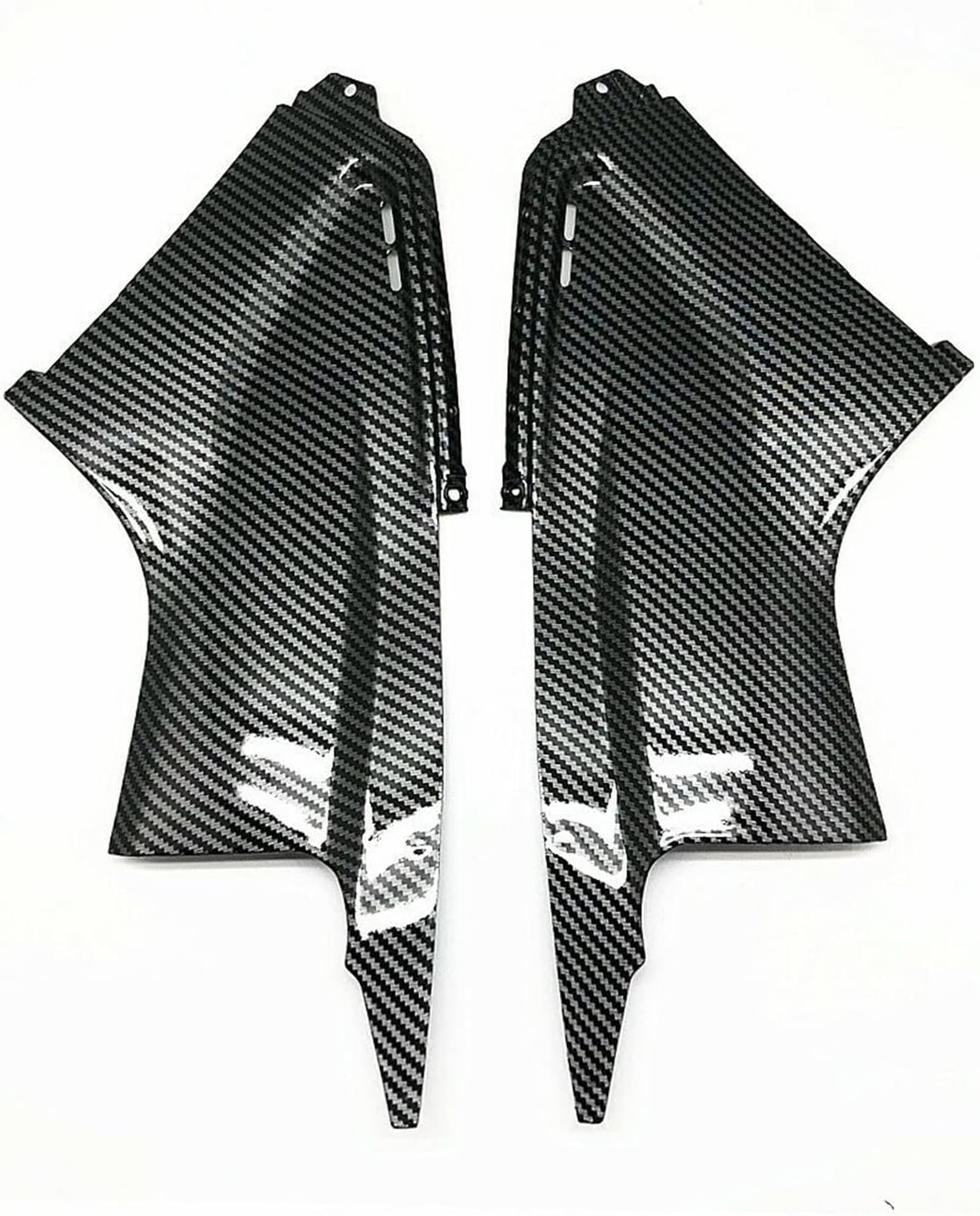 Motorbike Frame Fairings Fit for Yamaha YZF R6 2003-2005 Motorcycle Hydro Dipped Carbon Fiber Finish Side Air Duct Cover Fairing Insert Part Replacement Upgrade Accessories image number 2