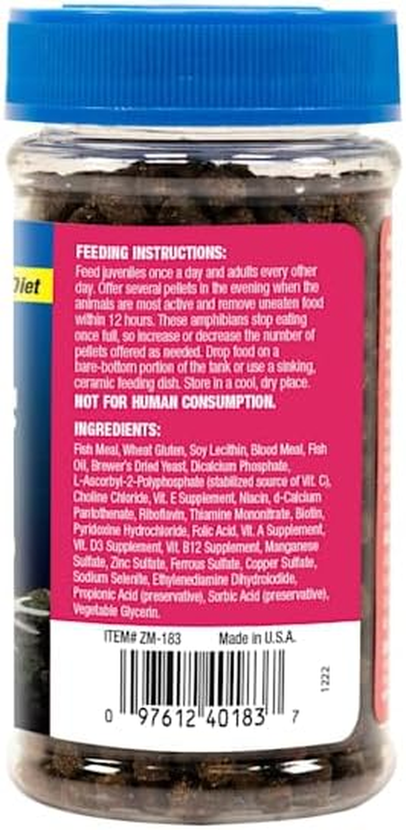 Zoo Med Axolotl & Aquatic Newt Food, 2 Oz. image number 2