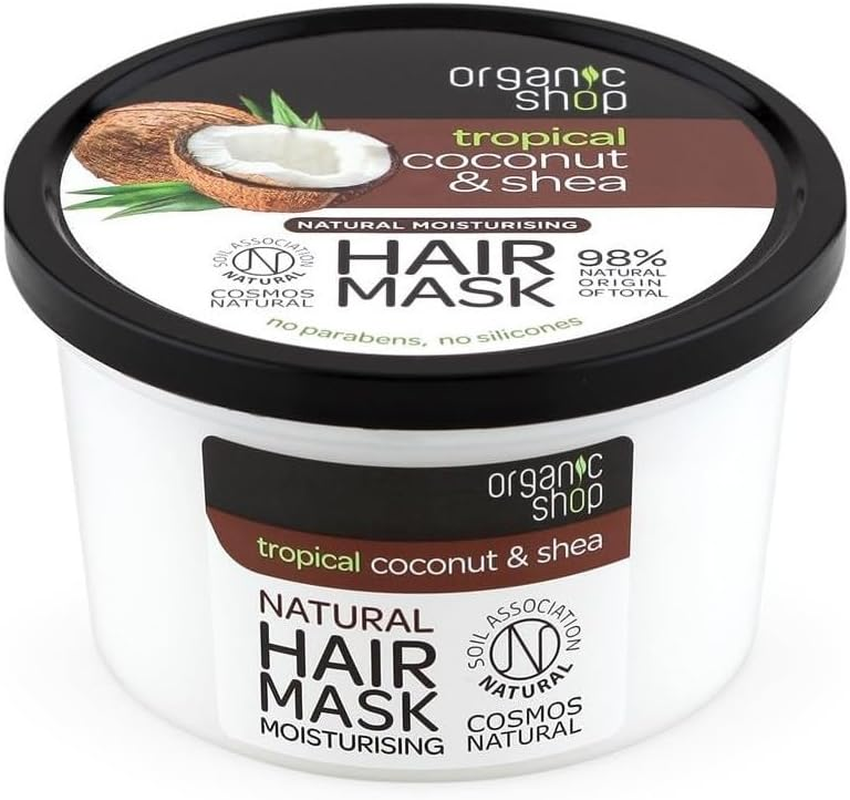 Organic Shop Coconut & Shea Moisturising Hair Mask image number 4