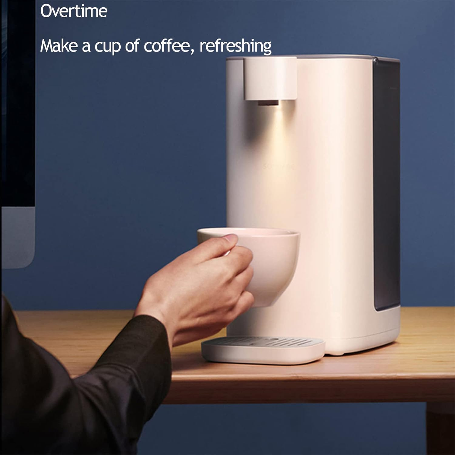 MIJIA Instant Hot Water Dispensers, 3L Instant Hot & Cold Water Filter Dispenser for Reduction of Microplastics, Chlorine, Limescale and Impurities, Zero Installation image number 5