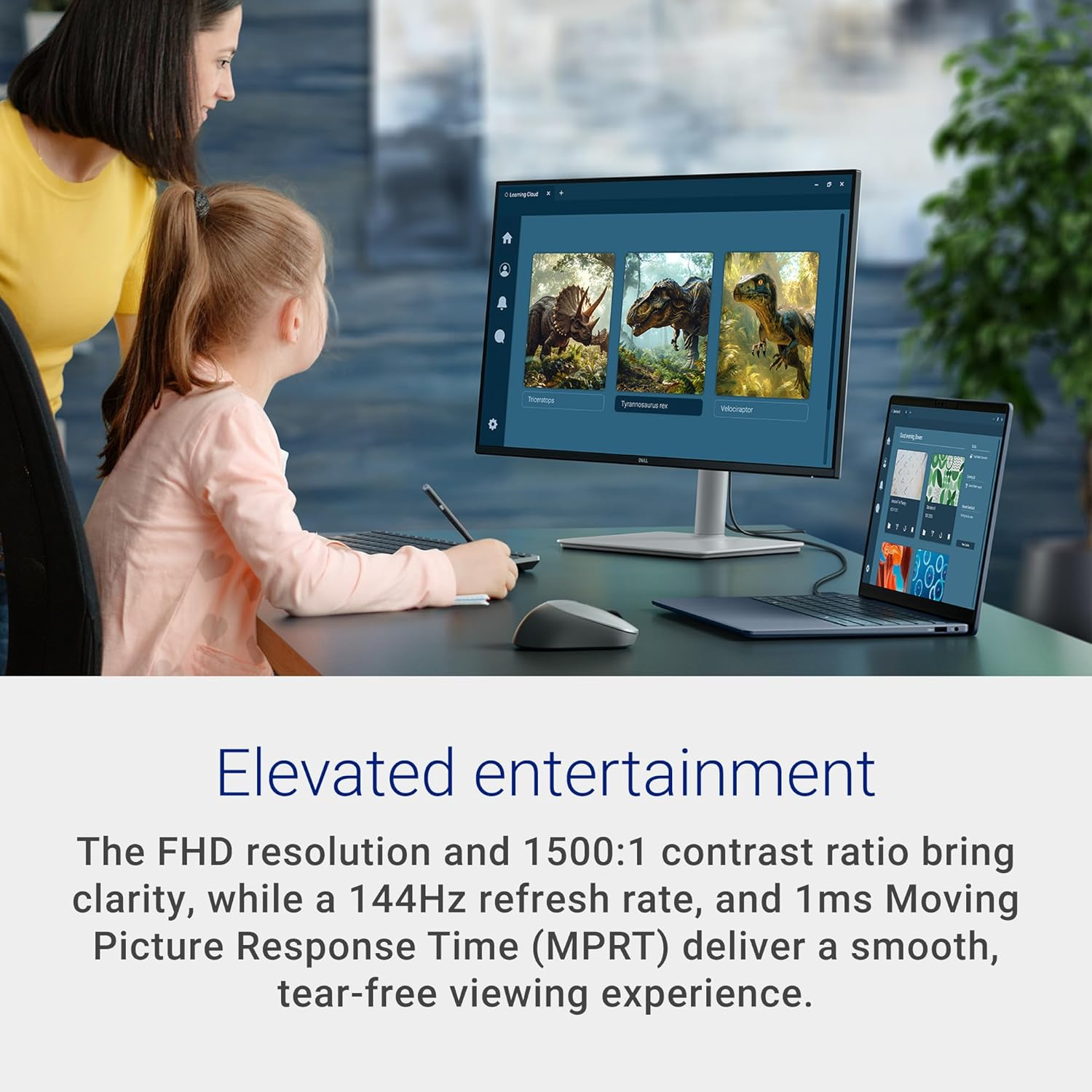 Dell 27 plus Monitor, S2725HSM, 27Inch FHD (1920 X 1080), 144Hz, AMD Freesync image number 3