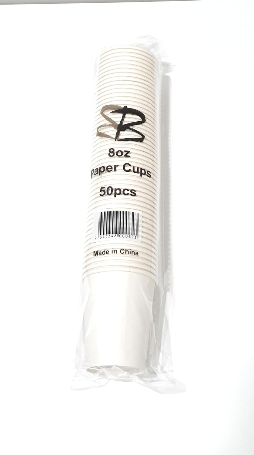 Generic Butterfly Disposable Takeaway Coffee Cup Small 8Oz (250Ml) 50 Pack image number 6