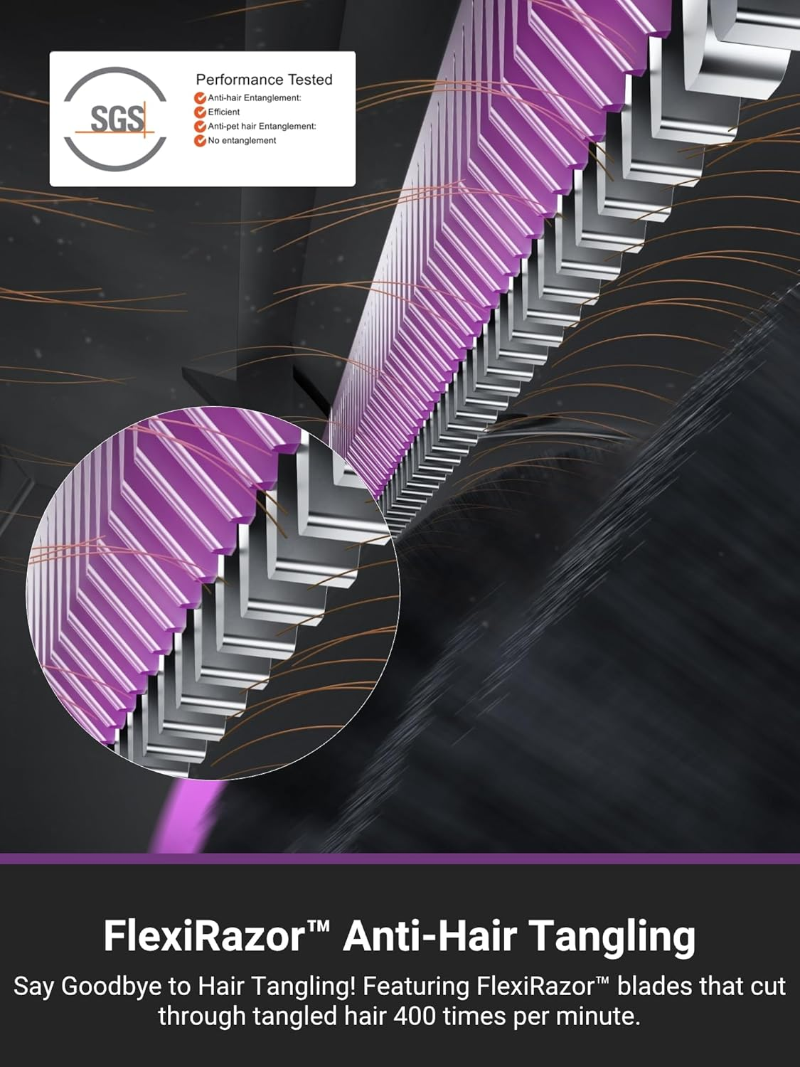 Eureka J15 Pro Ultra Robot Vacuum Cleaner and Mop, 16,200 Pa Suction, Flex-Arm Design Mop, Hot Water Mop Washing & Hot Air Drying, Active Hair Cutting Design, AI Obstacle Avoidance, Black image number 6