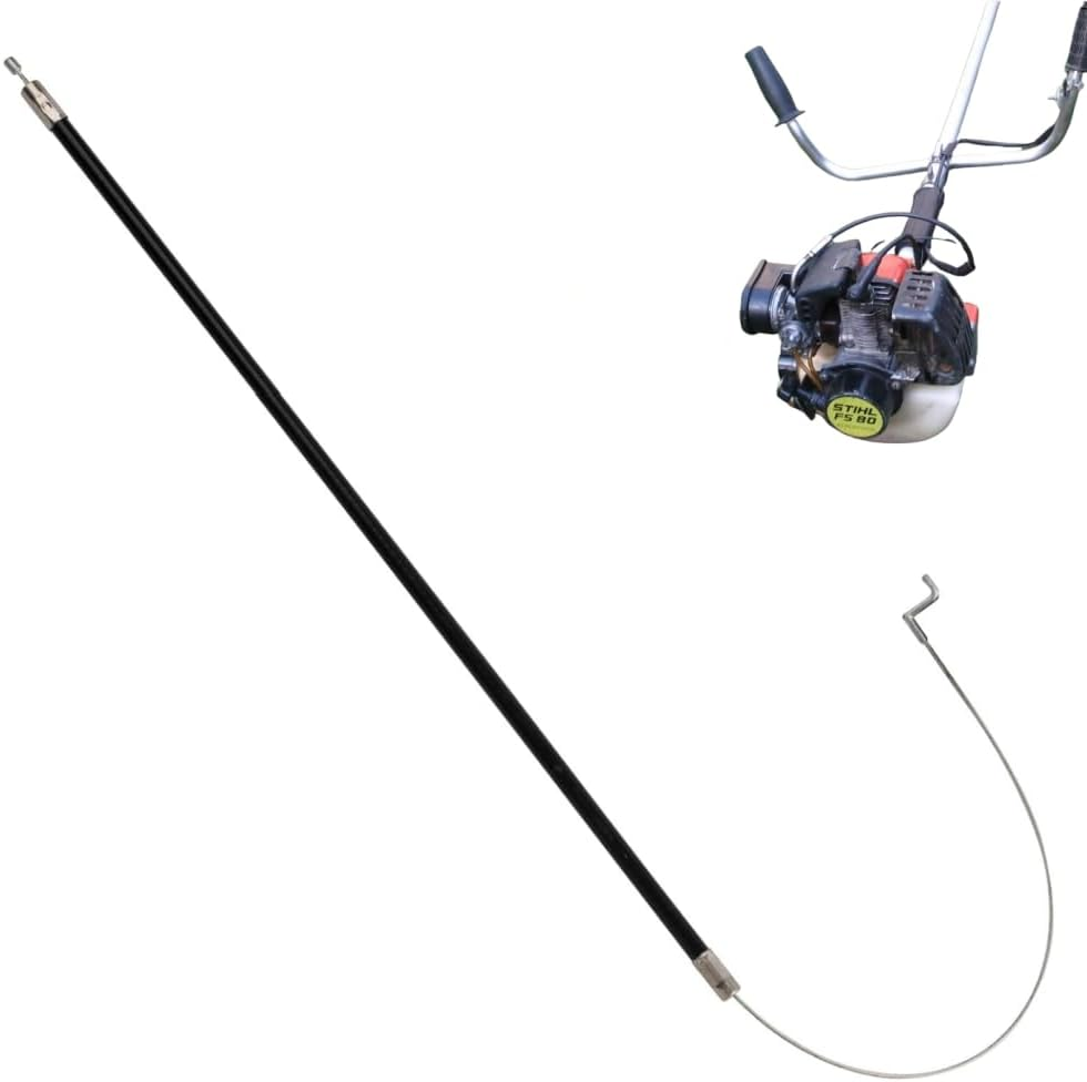 41371801107 Throttle Control Cable Compatible with Stihl Trimmer, Fit for Models FS85, FS80, FS75, FC85, HT75, HT85, KA85, KM85 and KM75, Lawn Mower Throttle Cable for D Loop Handle image number 3