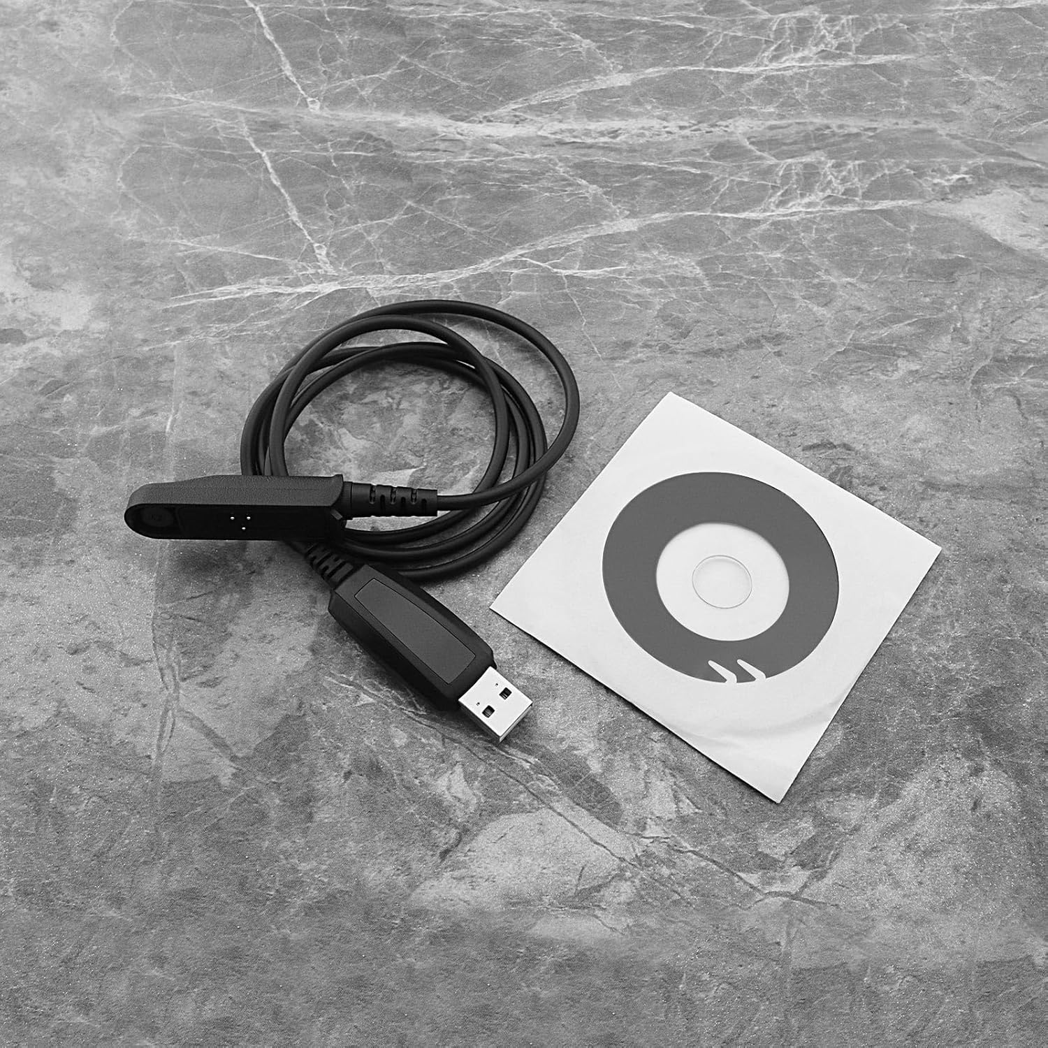 SING F LTD 1 Set Walkie Talkie Connection Computer USB Interface Programming Cable with CD Compatible with Baofeng UV-9PLUS BF-UV9R BF-A58 BF9700 image number 5