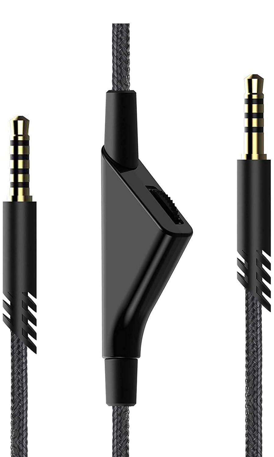 Leclooc Replacement for Astro A40 Cord, A10 Headset Cable Braided Wire, 6.5 Feet/2.0 M Volume Control Cable Compatible with Astro A40TR/A40/A10 Gaming Headsets Cord image number 1