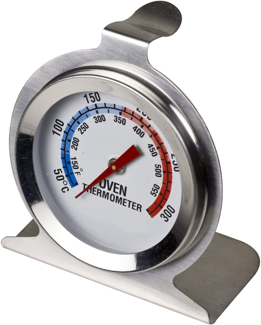 Davis & Waddell D20144 Essentials Stainless Steel Oven Thermometer D6X7Cm 50&deg;C to 300&deg;C Temperature Range image number 1