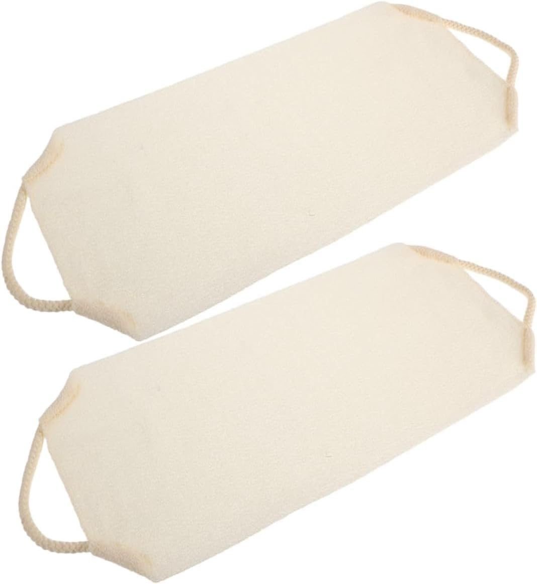 2Pcs Nylon Exfoliating Washcloth with Handles, Exfoliating Shower Towel with Handles, Back Shower Towel Exfoliating Wash Cloth Shower Scrubber image number 5