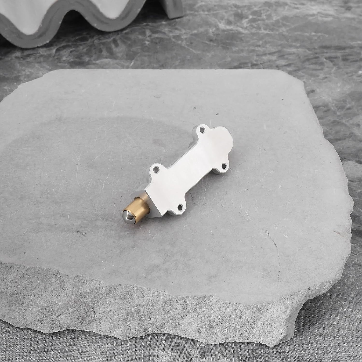 1Pc Guitar Brass Tremolo Stabilizer Tremolo Arming Adjuster for Tremolo Bridge Systems Compatible with Floyd Rose Compatible with Fender Compatible with Gotoh (Single) image number 1