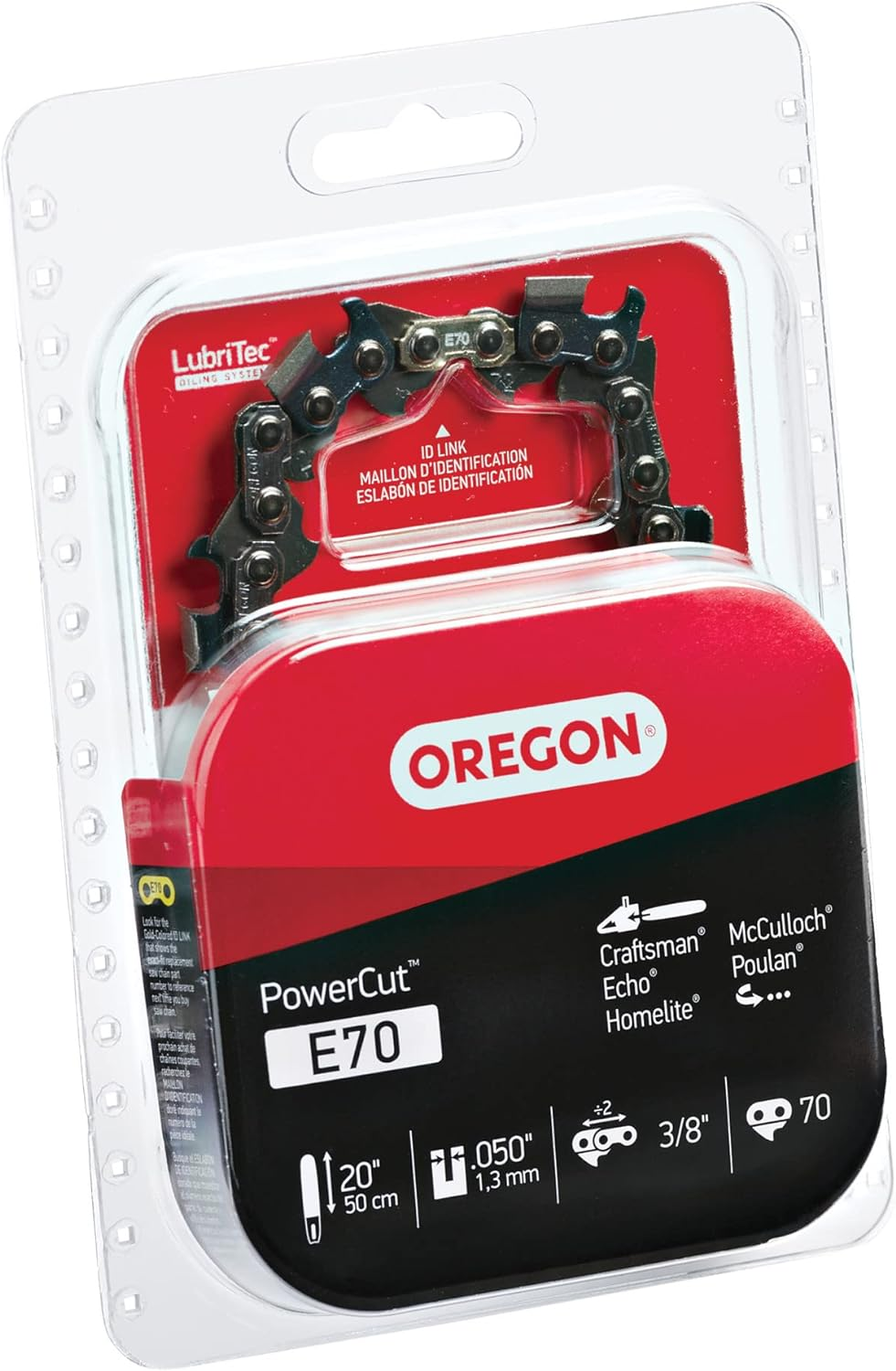Oregon E70 20-Inch Powercut Chainsaw Chain - Fits Echo, Mcculloch and More image number 6