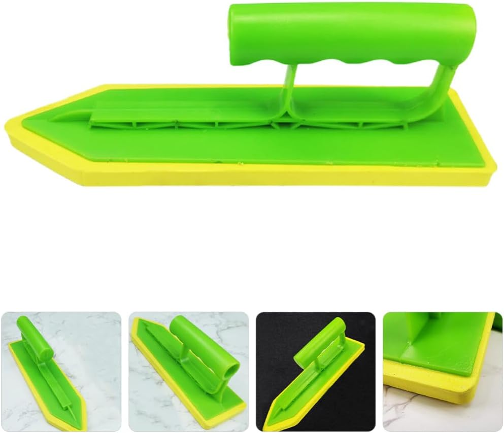 HOMSFOU Rubber Sponge Grout Float Tool Handheld Caulking Trowel for Tile Grouting Durable Portable Grout Tool for Floor Mosaic Tiles Comfortable Grip Design image number 2