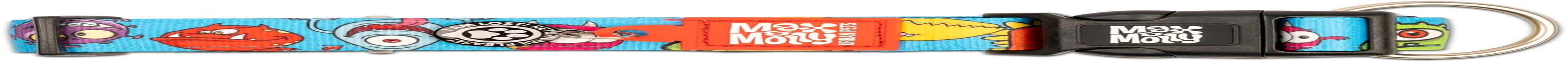 Max & Molly Smart ID Dog Collar with Gotcha! QR Safety Tag and Custom Pet Profile, Soft Padded Neoprene, Waterproof, Monsters, Large (15-25") image number 4