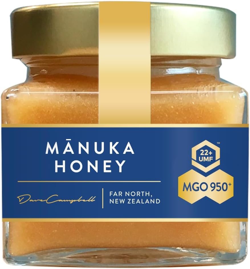 Manuka Health Manuka Honey MGO 950+/UMF 22+ (250G) High Potency, Targeted Care, Manuka Honey New Zealand, Medical Honey, Superfood Honey, Organic image number 4