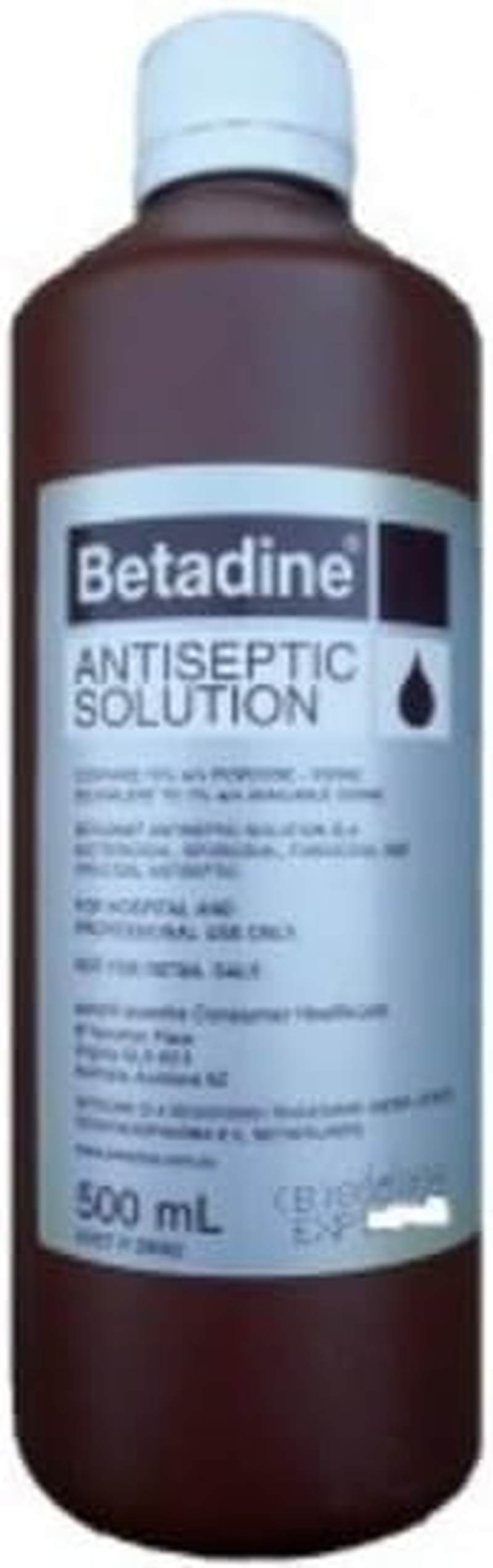 Betadine Antiseptic Solution 500 Ml