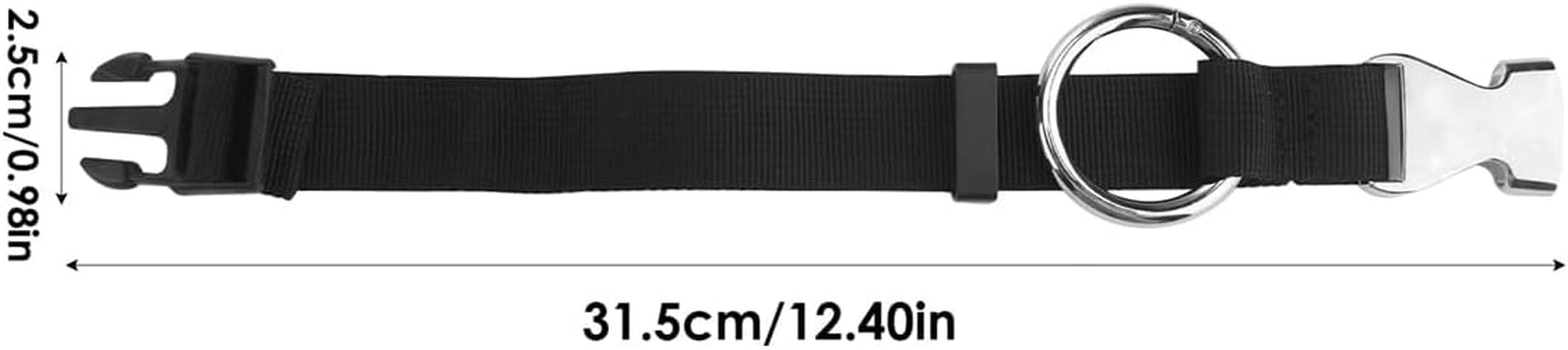 Enwye Adjustable Black Metal Luggage Buckle Strap for Suitcases, Backpacks, Bags, Travel Gear image number 6