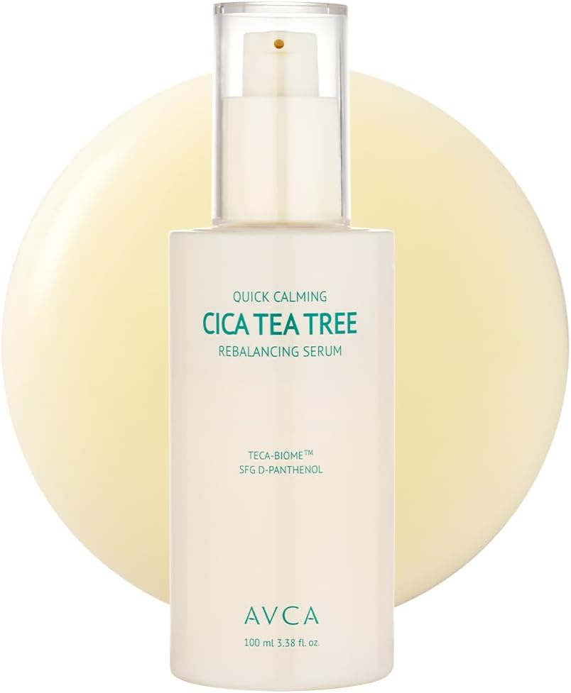 AVCA Quick Calming Cica Tea Tree Serum 100Ml &ndash; Niacinamide & Panthenol, Soothing for Redness and Blemish-Prone Sensitive Skin, Oil-Balancing K-Beauty image number 4