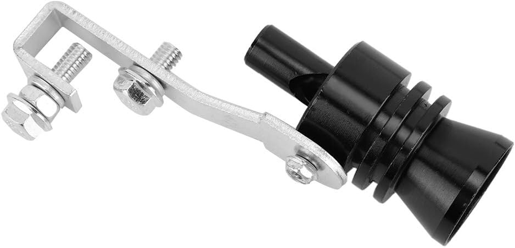 Turbo Sound Whistle Muffler, Black Turbo Sound Whistle Muffler Exhaust Pipe Simulator Whistle Fit for ILX Base Sedan 4-Door 2.4L 2354CC L4 GAS DOHC Aspirated image number 5