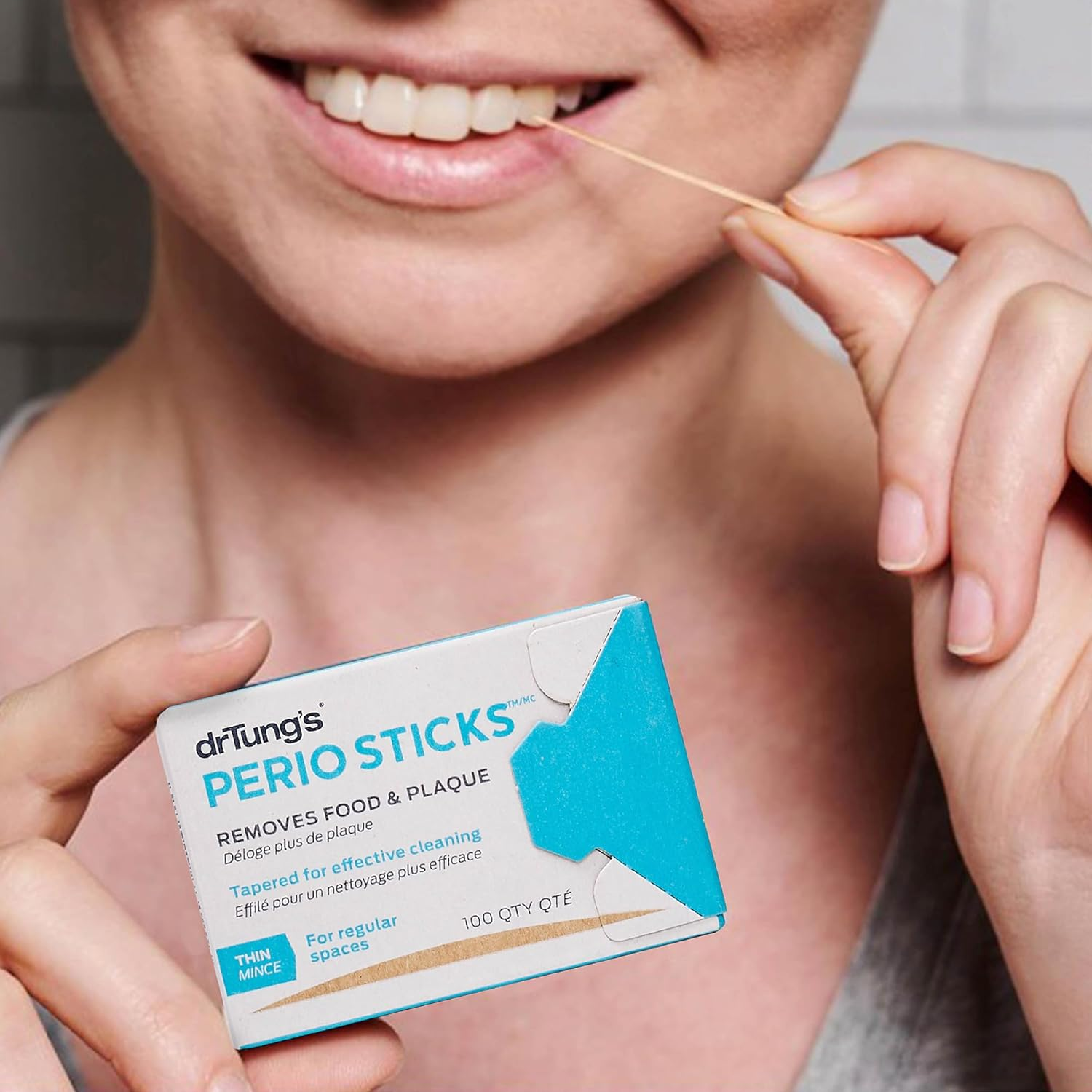 Dr. Tung'S - Perio Sticks Plaque Removers Thin - 80 Stick(S) image number 2