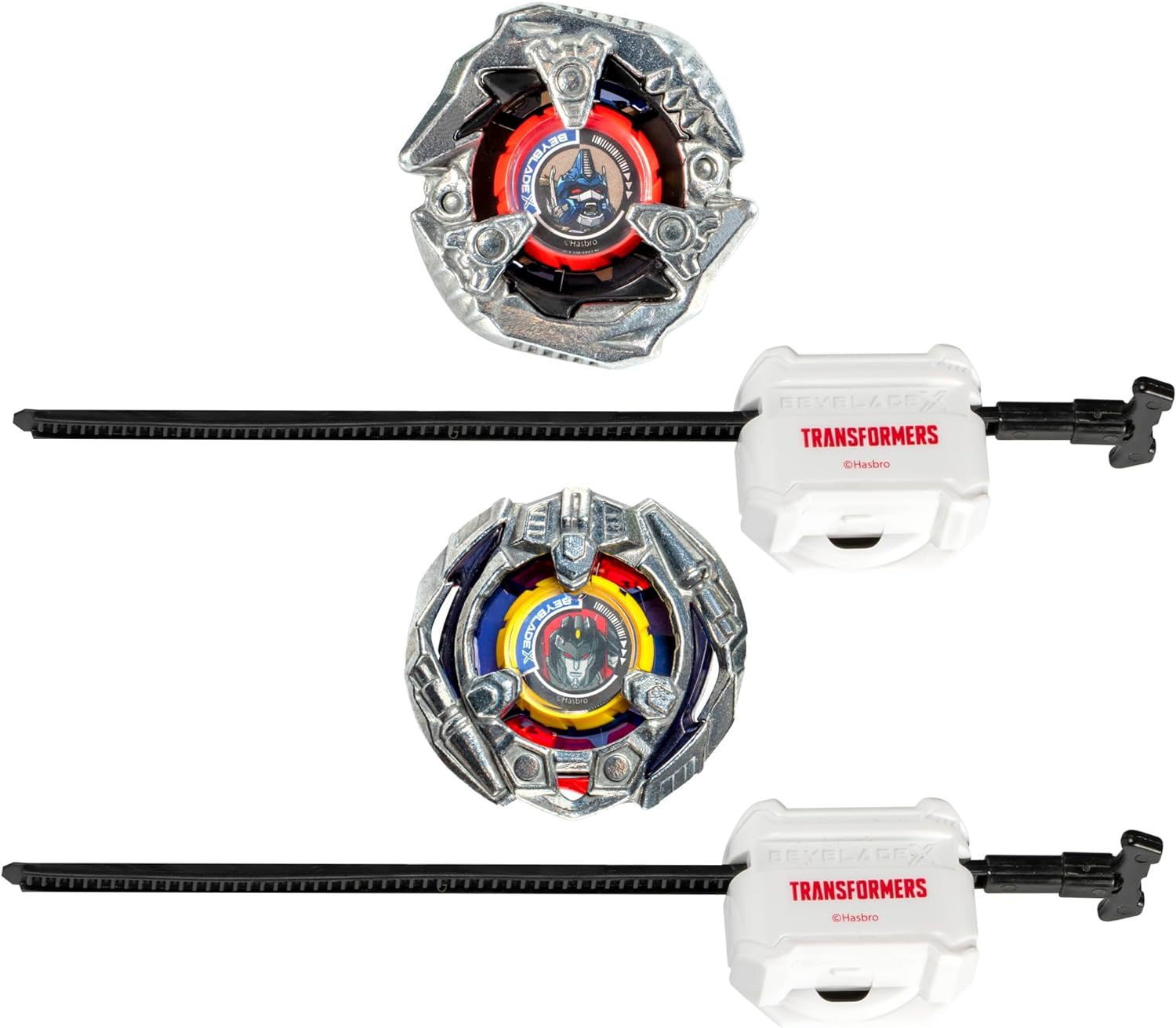 Hasbro Beyblade X Transformers Collab Optimus Primal 3-60F Vs. Starscream 3-80N Multipack image number 3
