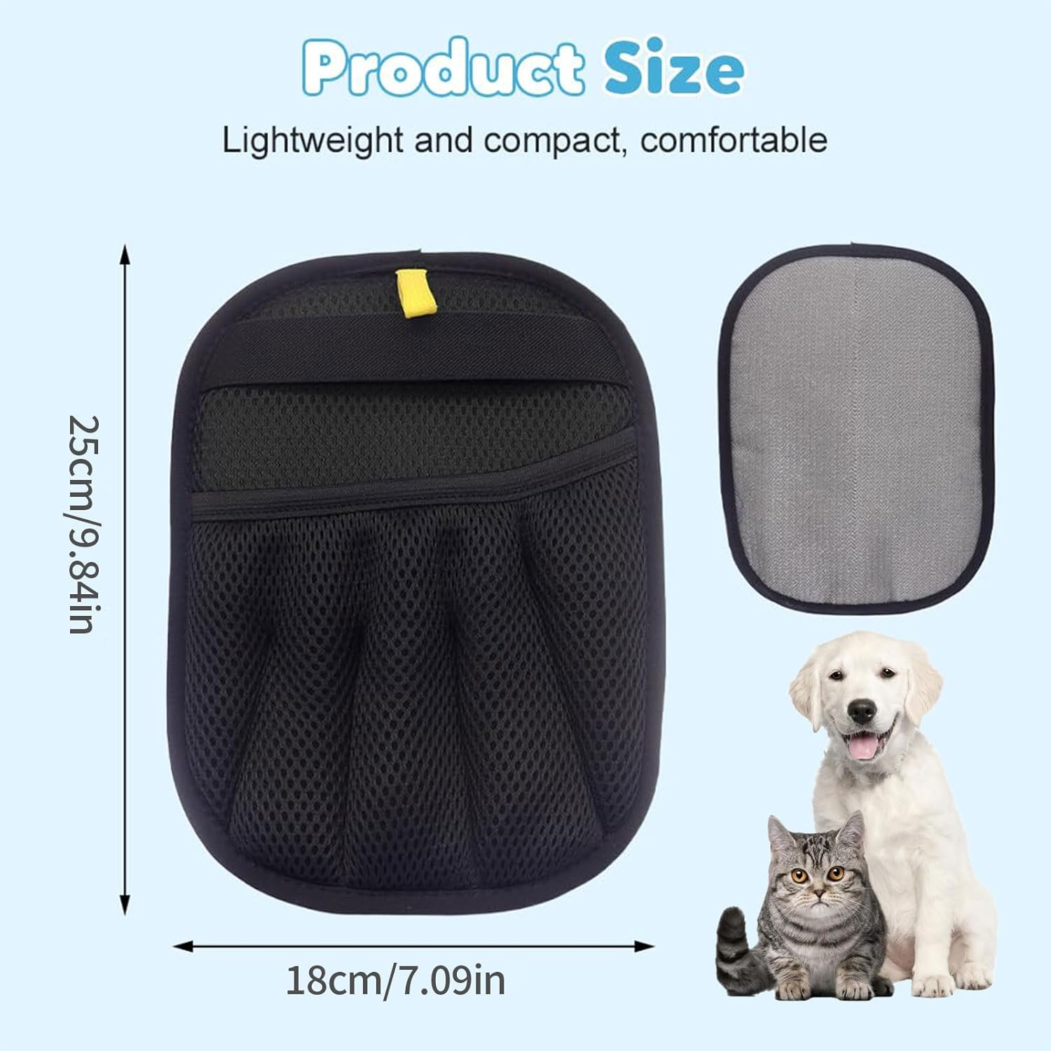 Pet Hair Remover Glove, 2025 Electrostatic Pet Hair Removal Gloves for Dogs and Cats, Reusable Cat & Dog Hair Remover for Couch, for Couch, Furniture, Carpet, Car Seat, Fur Removal Tool image number 5