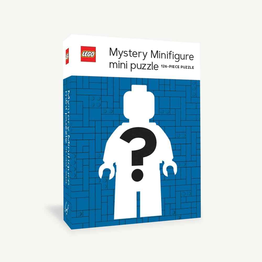 Chronicle Books  Mystery Minifigure Mini Puzzle: Blue Edition