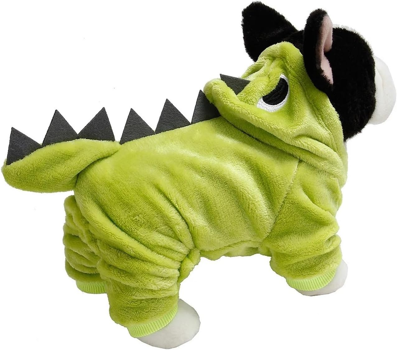 Dog Clothes Jacket Apparel Material Jumpsuit Winter Coat with Hat Hoodie Dogs Plush Outfit Warm (Color : Coffee, Size : S) image number 5