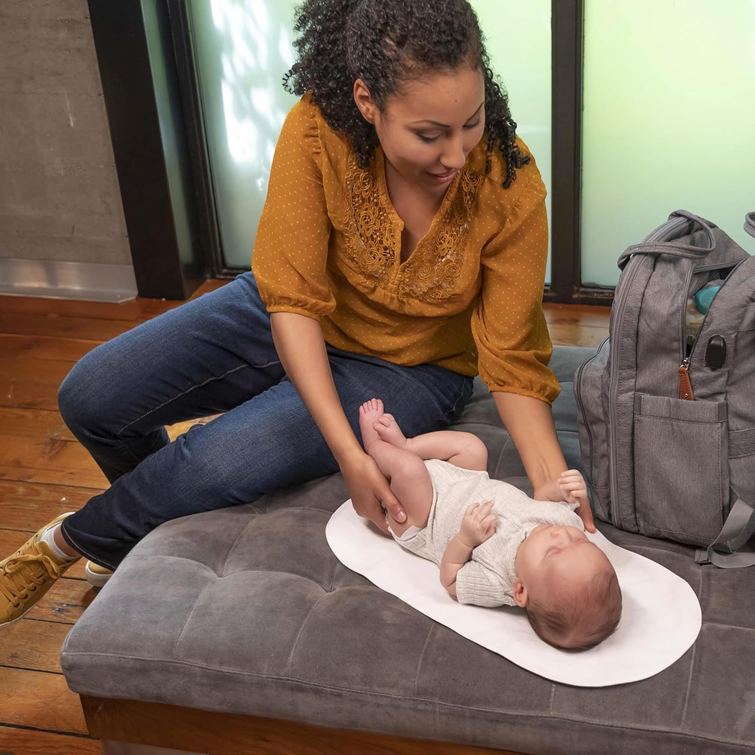 Boppy Changing Pad Liners, White, 3 Count image number 1