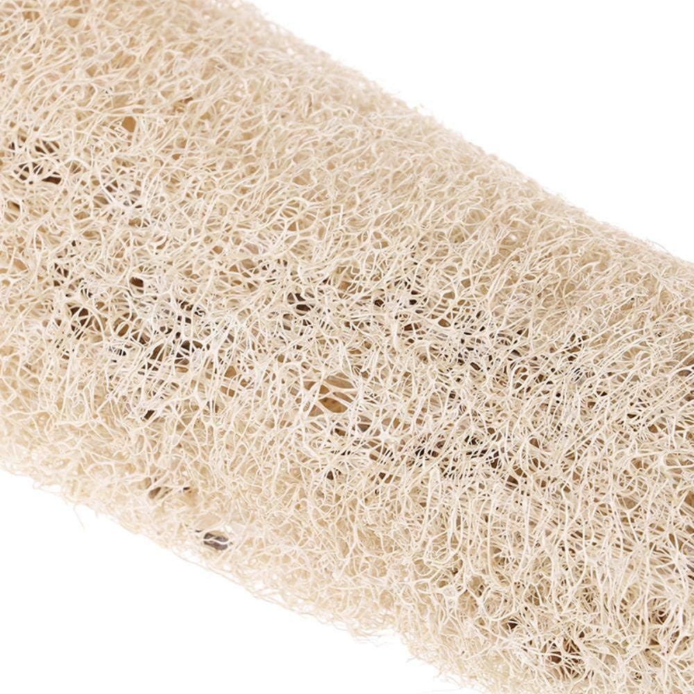 New Household Merchandises Natural Loofah Bath Body Shower Sponge Scrubber Pad image number 2