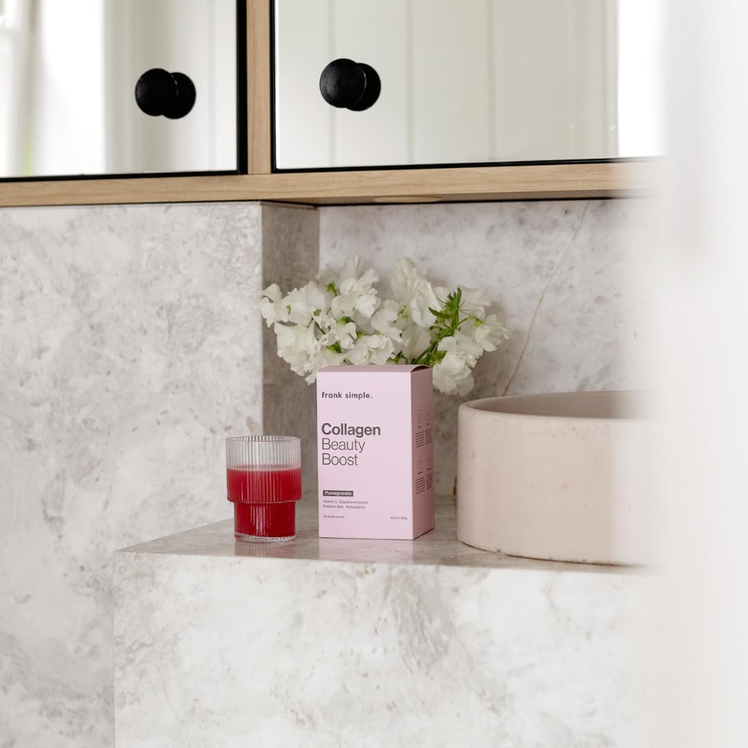 Frank Simple Pomegranate Collagen Beauty Boost 28 Sachets image number 2