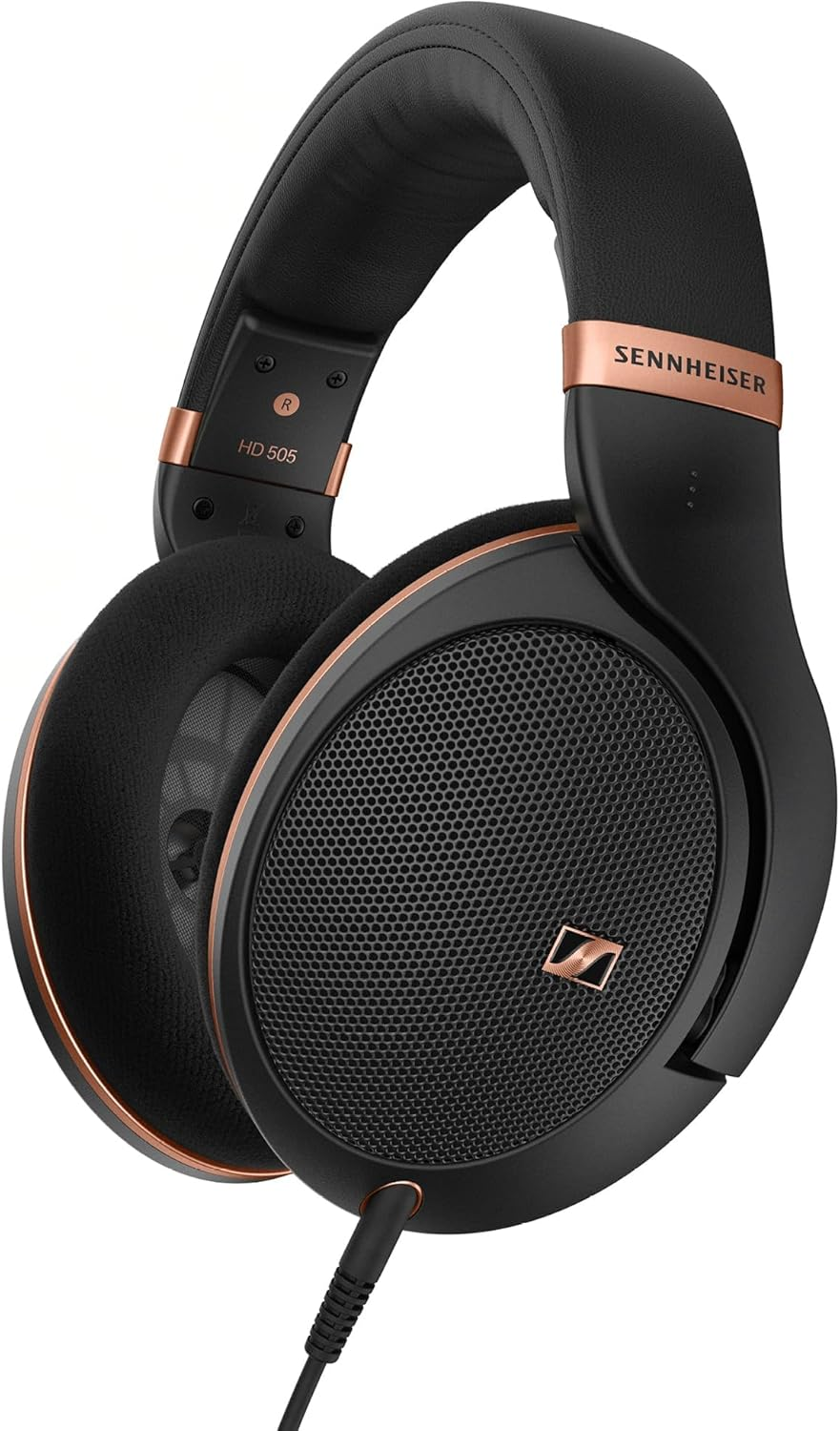Sennheiser HD 505 Headphones, Wired, Over-Ear, with Transparent Sound and Controlled Bass, Enhanced Wearing Comfort, for Music, Work and Gaming &ndash; Incl. 1.80 M Cable, Drawstring Bag &ndash; Copper Edition image number 1