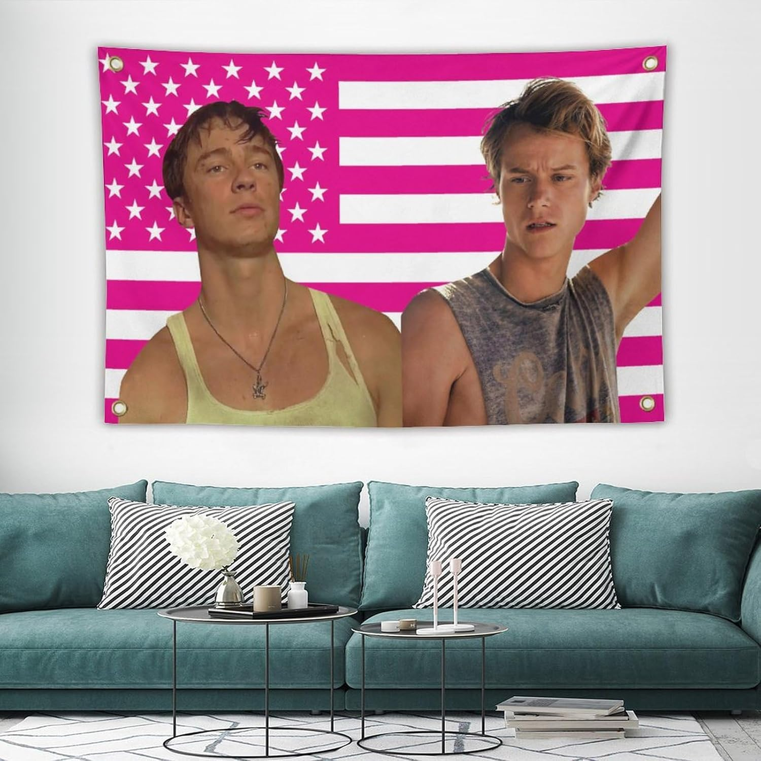 JJ Maybank Flag 3X5 Ft with Four Brass Grommets Funny Flag Decoration JJ Maybank Merch for College Bedroom Room Dorm Wall Party Rafe Cameron Poster Tapestry image number 3