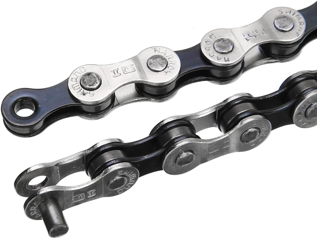 IG51 Bicycle Chain for Shimano Sram KMC YBN 6 7 8 Speed W/Pin 116 Links image number 1