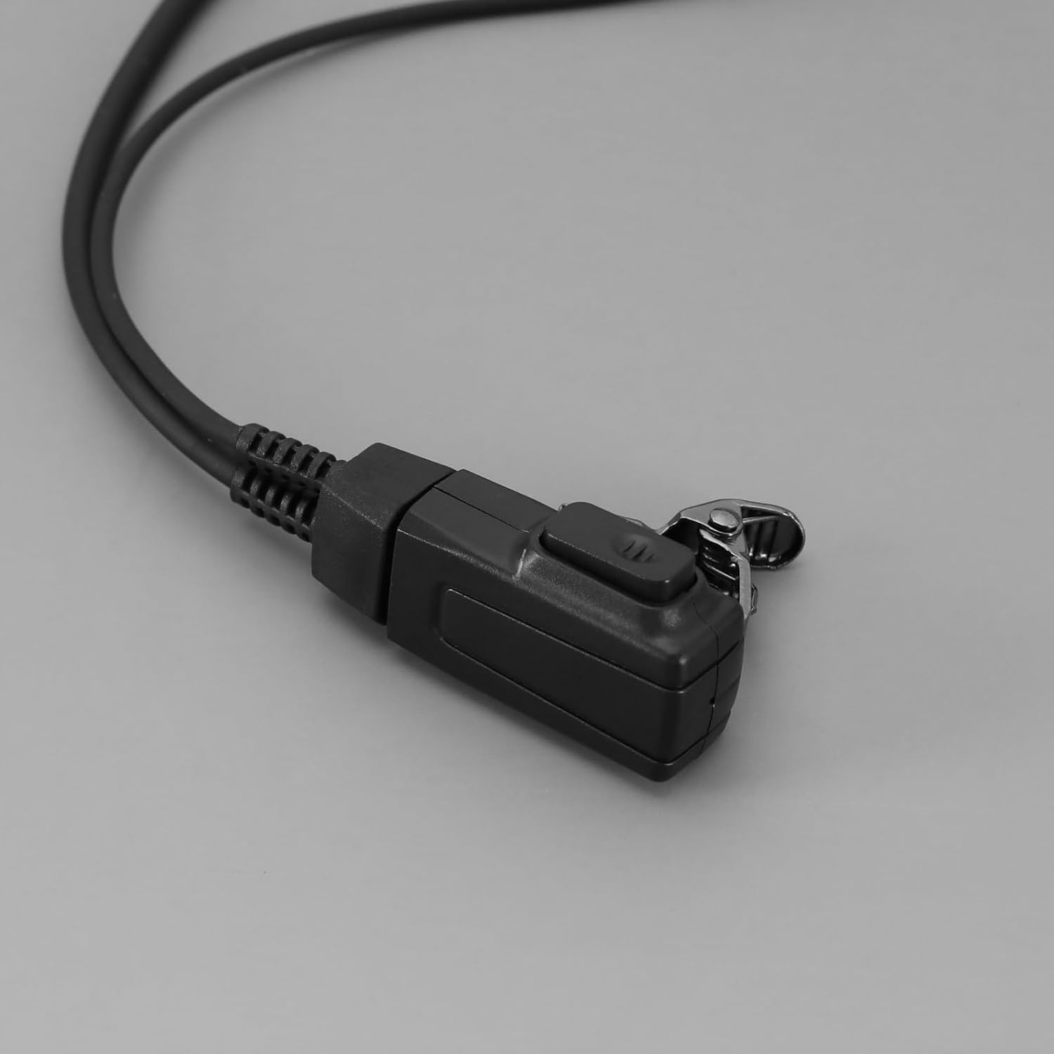 Emagtech 2Pcs 2.5Mm Walkie Talkie Acoustic Tube Headsets Compatible with Motorola Talkabout T92 H2O/ T82 Extreme/ T81 Hunter Transparent Sound Tube Earpiece