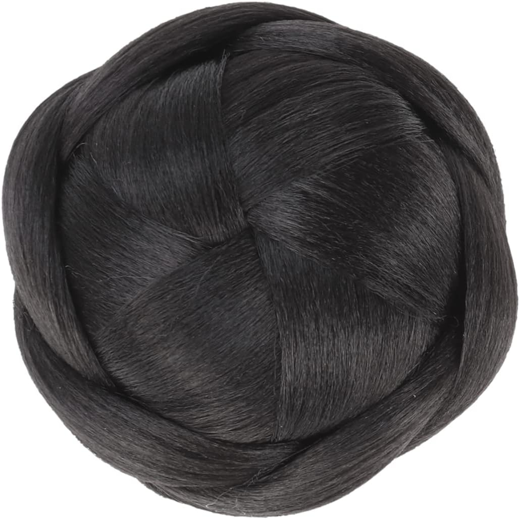 Healeved 3Pcs Fake Braid Bun Braided Hair Hair Extensions for Women Adding Fullness Style to Everyday Special Occasion Hairstyles