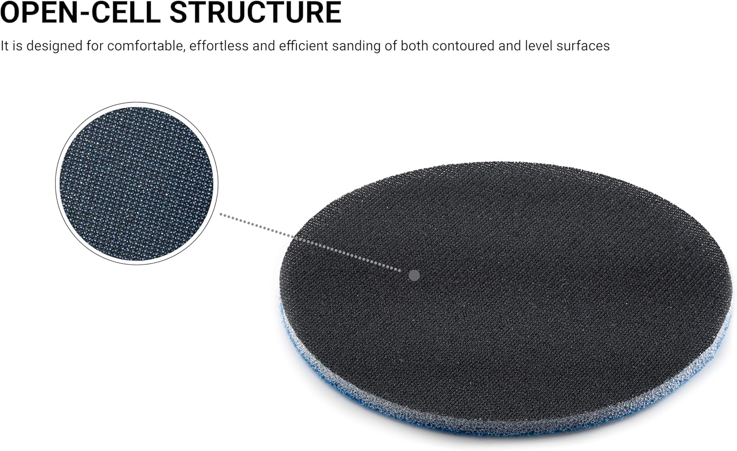 GLASS POLISH 75Mm Pre Polishing Abrasive Discs Glasx60 P500 - Pack of 20 Foam Backed Silicon Carbide with Inline Patterned Surface for Glass Scratch Removal on All Glass Types