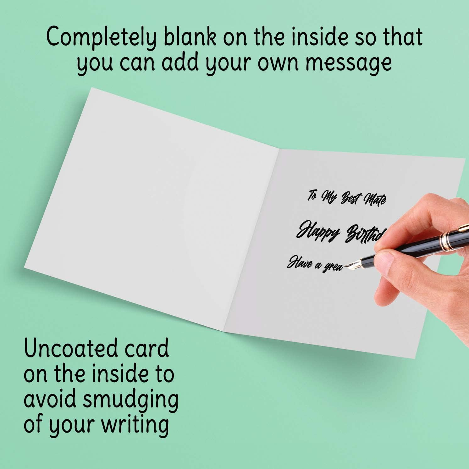 Retirement Card for Women Her - a Wise Woman Once Said I'M Outta Here - Humorous Funny Leaving Cards for Work Colleagues, 145Mm X 145Mm Birthday Greeting Cards, Happy Retirement Cards for Women - Women image number 3