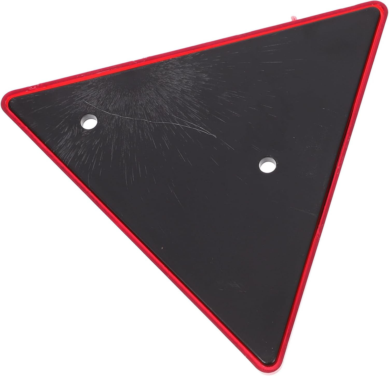 SOLUSTRE Reflective Triangle Warning Sign for Vehicles Emergency Roadside Signal High Visibility for Trucks and Trailers Easy Installation Pre-Drilled image number 4