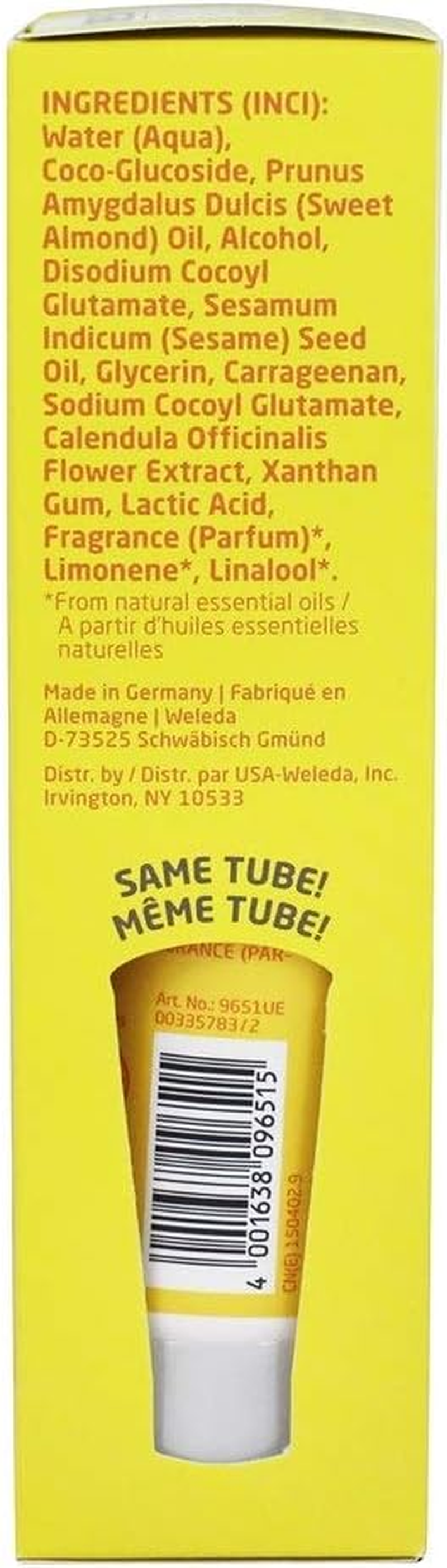 Weleda Baby Calendula 6.8-Ounce Shampoo and Body Wash