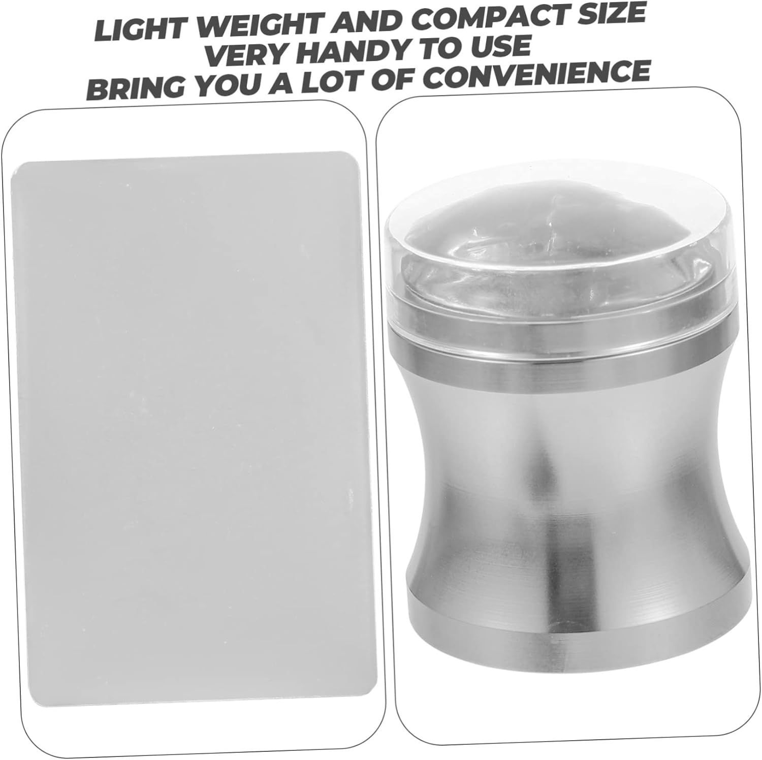 HAPINARY Nail Art Stamps French Tip Stamper for Manicure Diy Nail Art Tool Silicone Stamper Beauty Tool image number 6